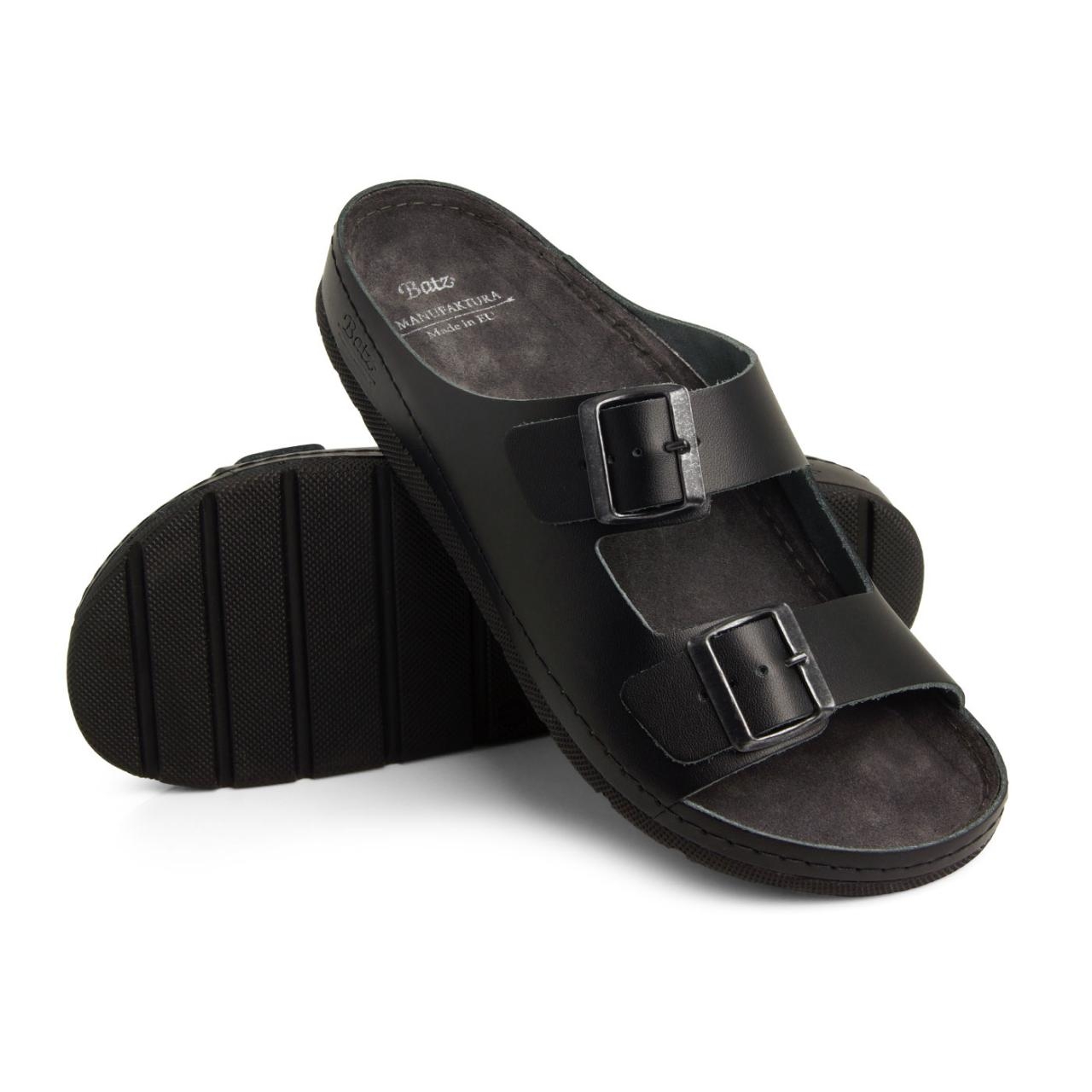 batz peter leather mens clogs